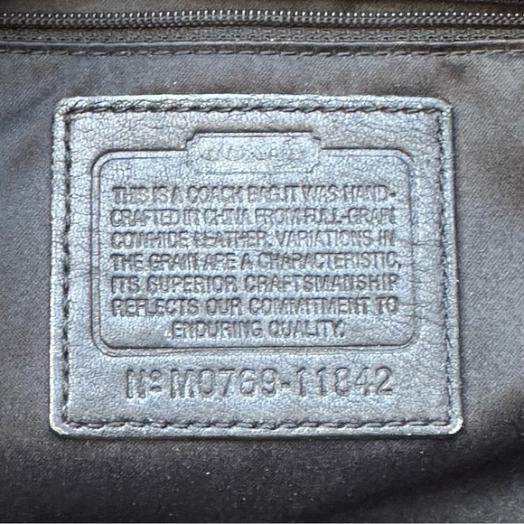 VTG Coach Y2K Soho Legacy Black Leather Brass Buckle Shoulder Bag Flap Purse Box - Picture 4 of 16